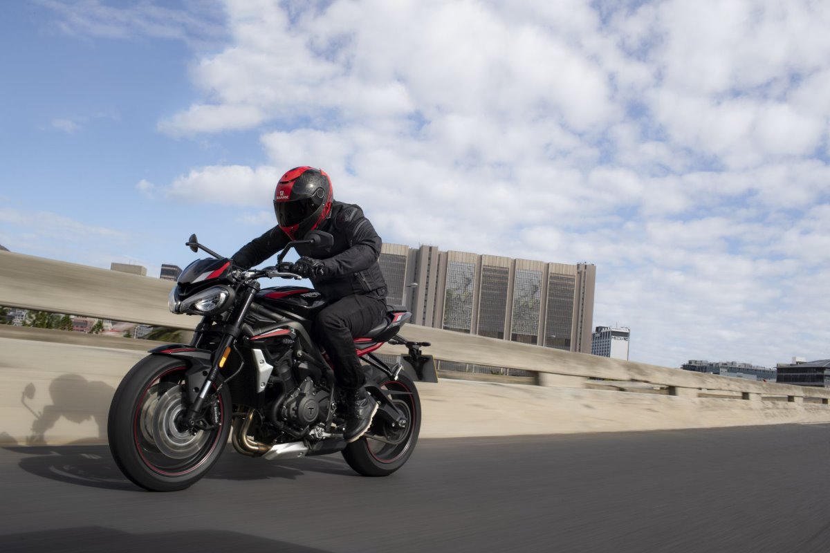 De nieuwe 2020 Street Triple R