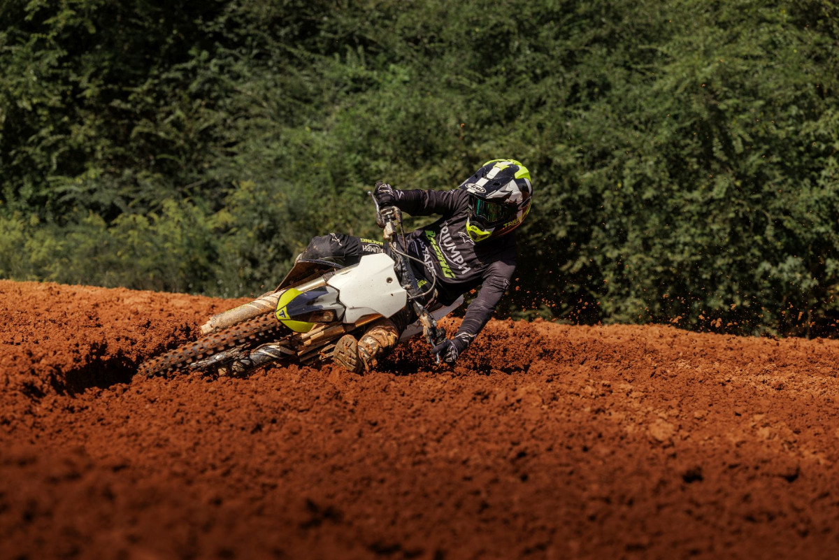 De nieuwe TF 250-X, de nieuwe crossmotor van Triumph