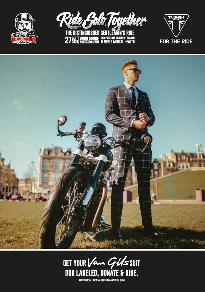 Collaboration entre Triumph Benelux et Van Gils fashion pour DGR 2020