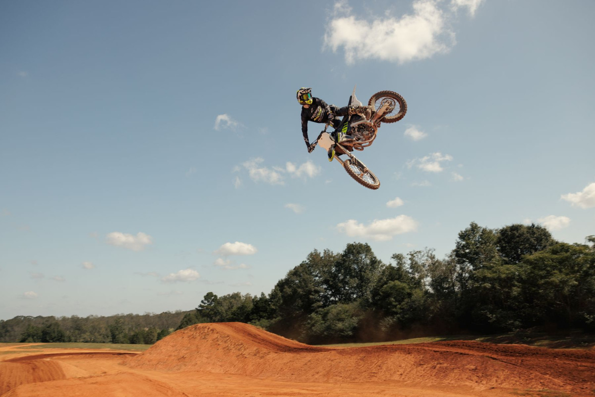 Le TF 250-X, la nouvelle motocross Triumph