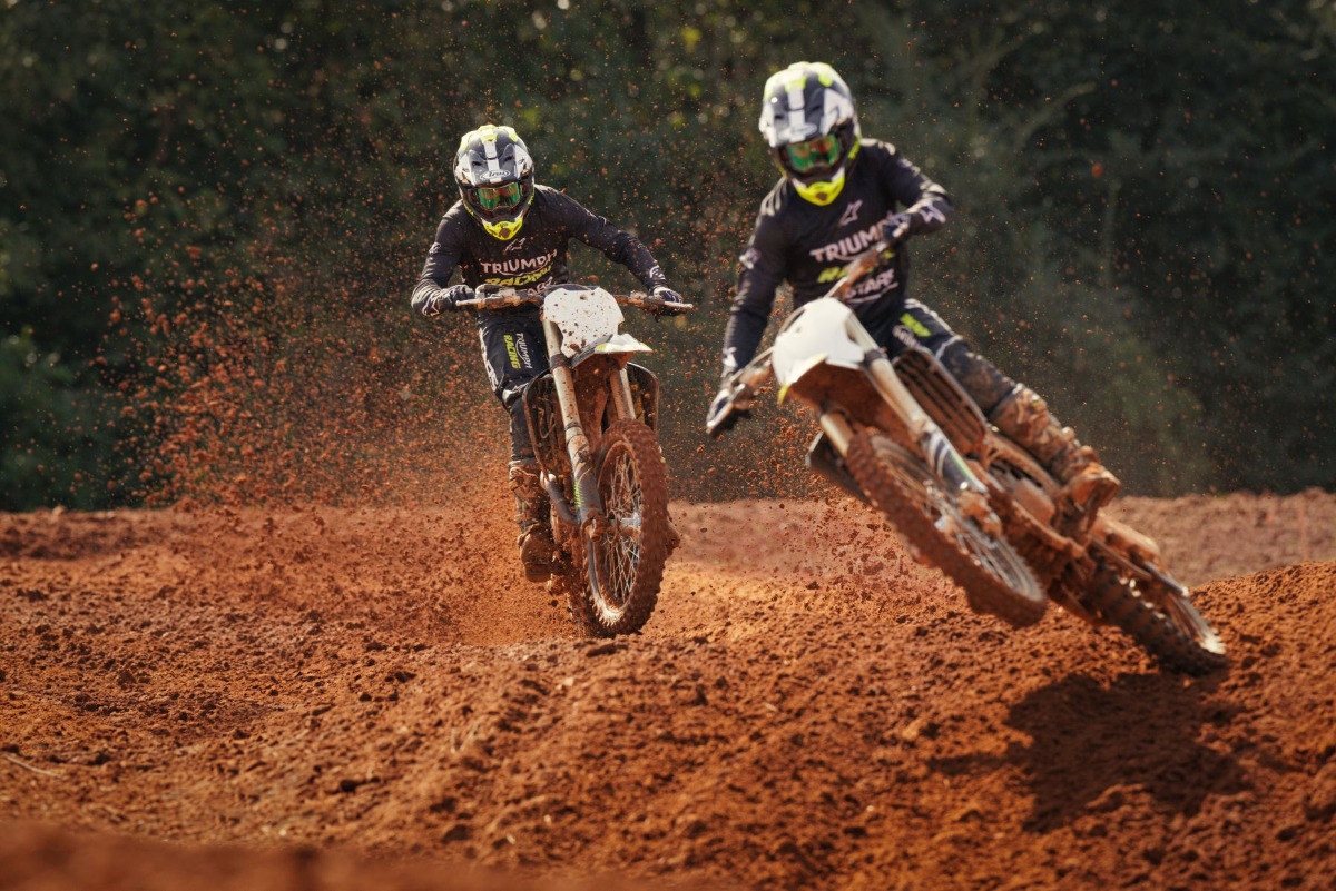 Le TF 250-X, la nouvelle motocross Triumph