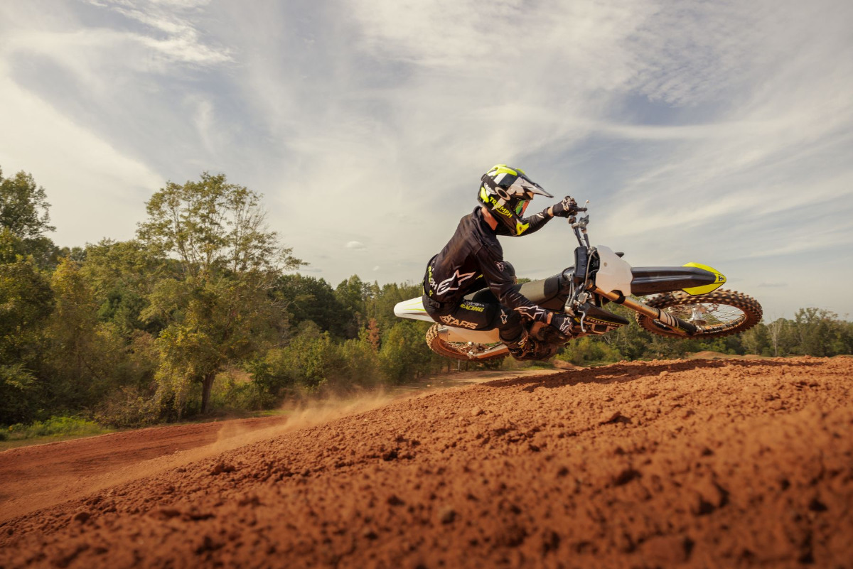 Le TF 250-X, la nouvelle motocross Triumph