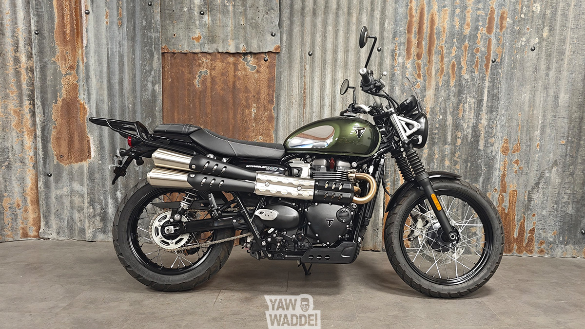 Triumph Scrambler 900: Chrome Edition (A2 mogelijk)