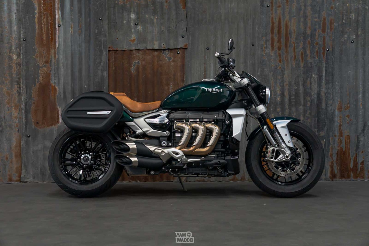 Triumph Rocket 3R- British Racing Green