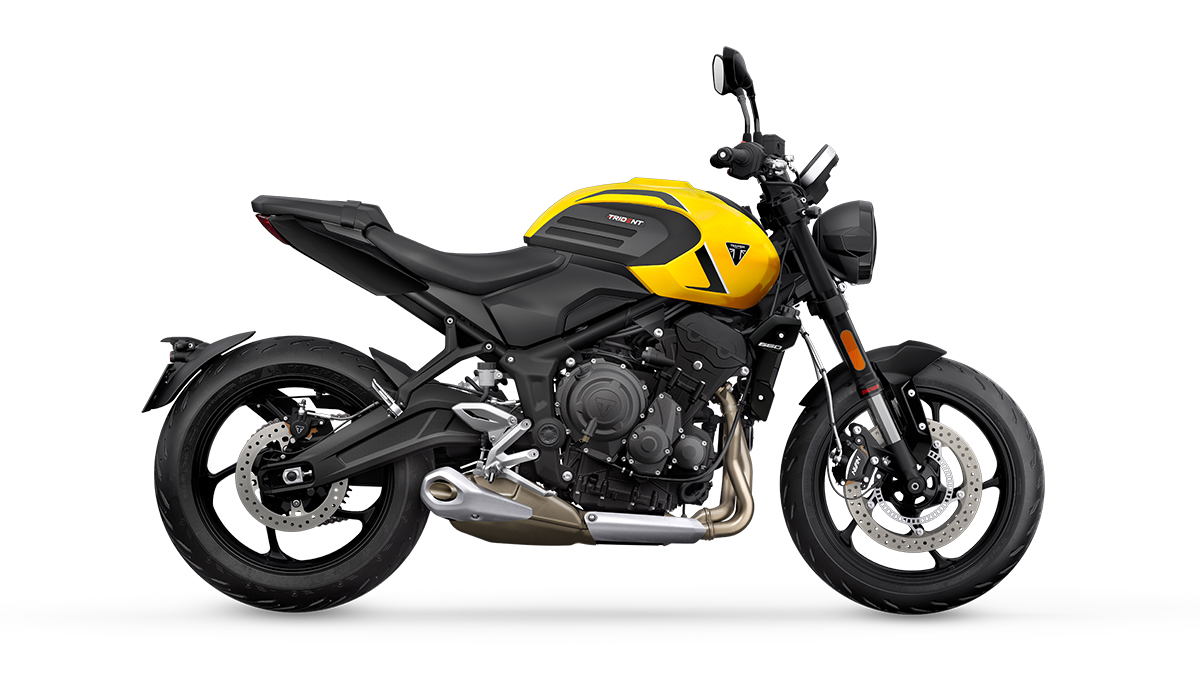 Trident 660: Cosmic Yellow