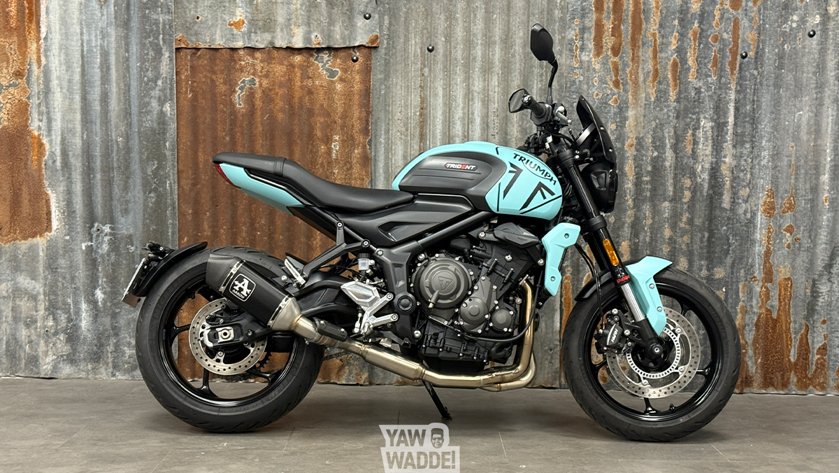 Trident 660: Vert menthe