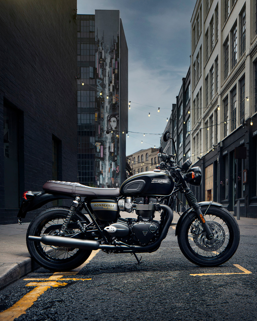 Les nouvelles éditions Gold Line de la gamme Bonneville