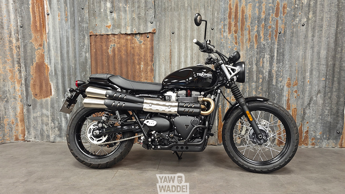 Triumph Scrambler 900 Jet Black (TVA déductible)