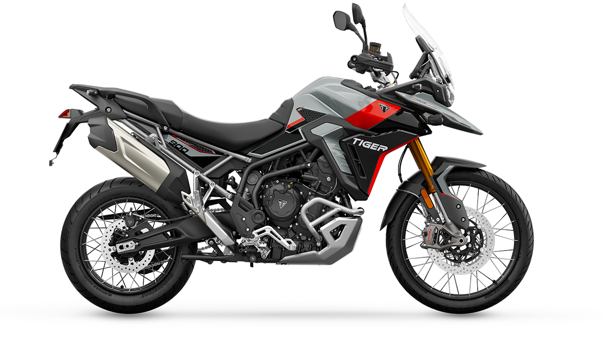 Tiger 900 Rally Pro: Ash Grey/ Intense Orange