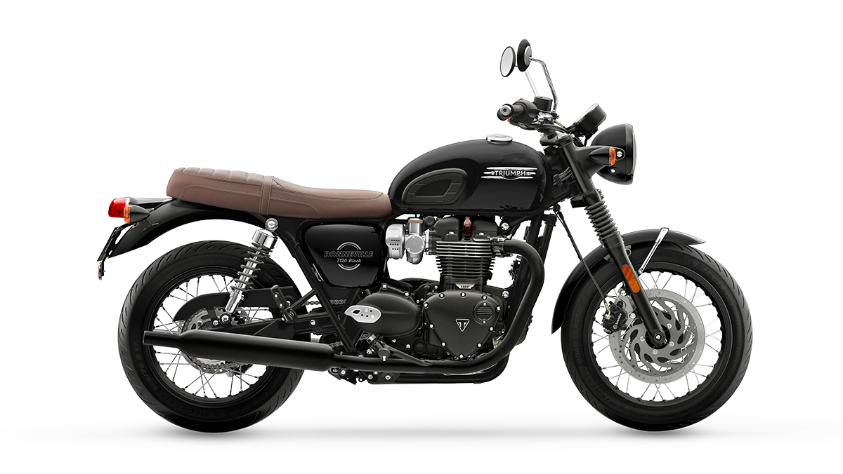 Bonneville T120 Black: Jet Black