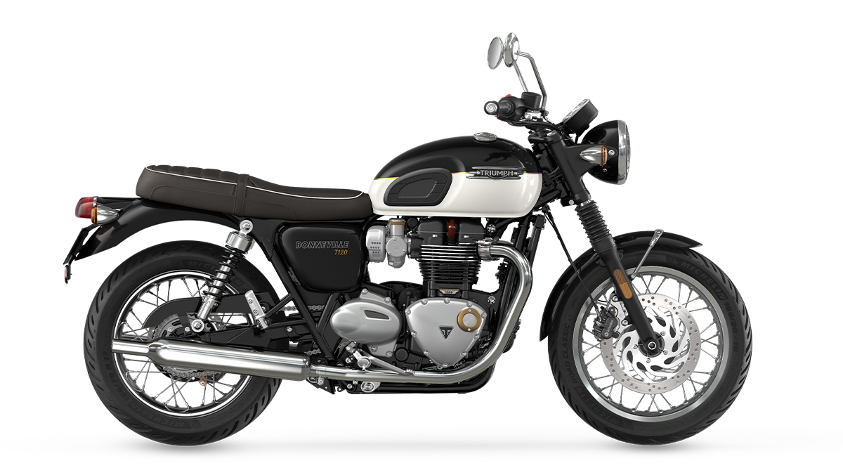Bonneville T120 Jet Black/ Fusion White