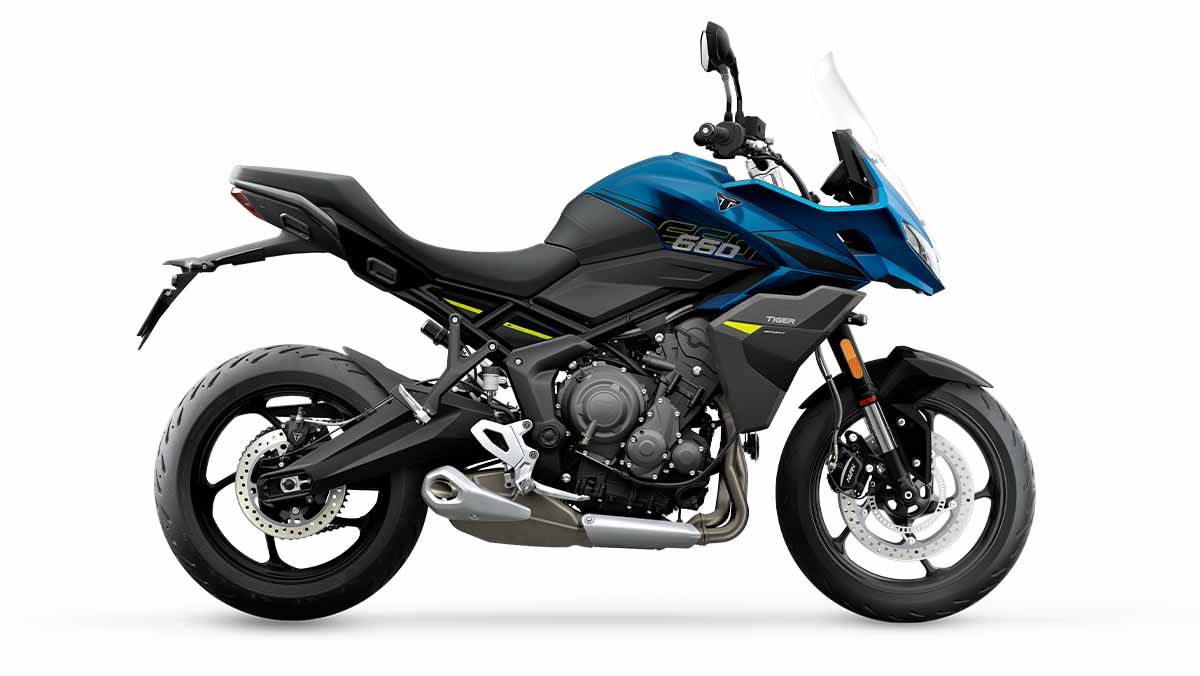 Tiger 660 Sport: Interstellar Blue / Mineral Grey