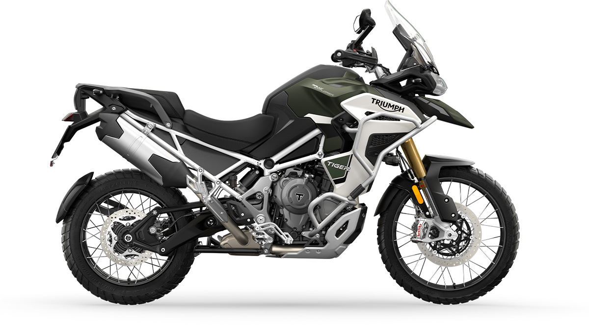 Tiger 1200 Rally Explorer Matt Khaki