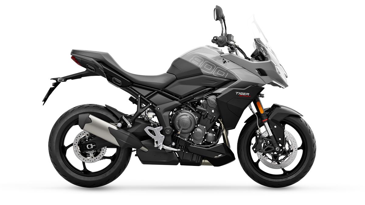 Tiger 800 Sport: Graphite / Sapphire Black