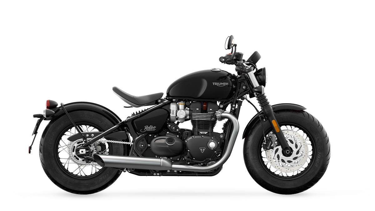 Bonneville Bobber Jet Black